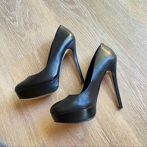 ALDO Genuine Leather Platform Heels